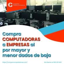 TIENES COMPUTADORAS LO COMPRAMOS 