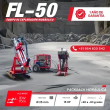 PACKSACK HIDRÁULICA FL50 EQUIPO PARA MINERIA 