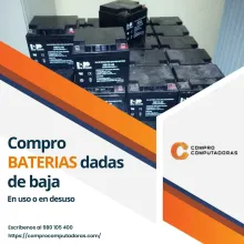 Compra de computadoras usadas y en desuso en Lima