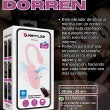 Vibrador a Distancia Premium Doreen PRETTY LOVE 