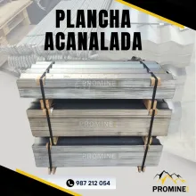 Durabilidad Garantizada Planchas Acanaladas para Toda Obra