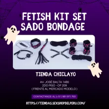 FETISH KIT SET SADO BONDAGE lll