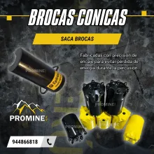 Brocas Cónicas Saca Broca Perforación 