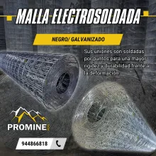 Mallas Electrosoldadas anti caída de roca
