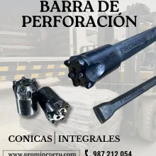Barras y Accesorios de Perforación