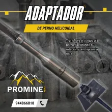 Adaptador de Perno Helicoidal en Socavones