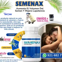 Semenax 90 Caps Aumenta el volumen del semen orgasmos 
