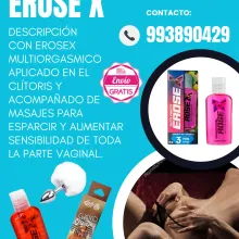 EROSE X lubricante comestible 