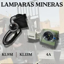 Soluciones de Iluminación Minera Lámparas 4A y KL