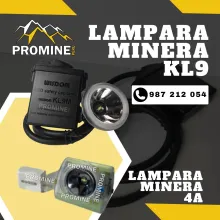 Soluciones de Iluminación Minera Lámparas 4A y KL
