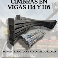 Soluciones en Cimbra para Vigas H4 y H6 Promine Perú