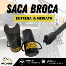 Saca Broca en Stock exploración 