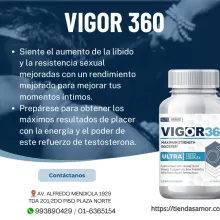 VIGOR360 AUMENTA EL LARGO Y GROZOR DE TU PENE sexshop
