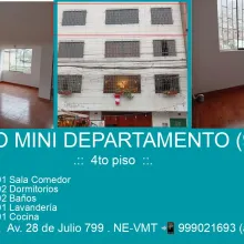 ALQUILO MINI DEPARTAMENTO 90 m2 