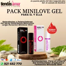 MINILOVE Pack Retardante masculino Sensibilizante Femeni