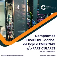 TIENES SERVIDORES ANTIGUOS LO COMPRAMOS 