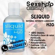 H2O- SLIQUID NATURALS 125 ML LUBRICANTE VEGANO