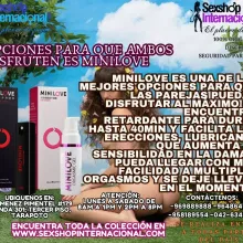 opciones para que ambos disfruten es minilove lub y retardan