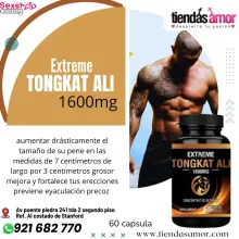 Tongkat Ali Extreme mejora y fortalece tus erecciones ayuda 
