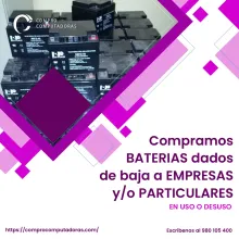 TIENES BATERIAS EN DESUSO LO COMPRAMOS 