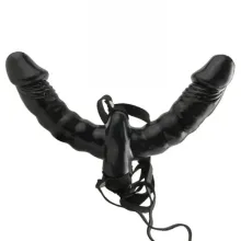 VIBRADOR DOBLE CON CORREA