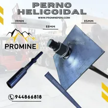 Perno Helicoidal Sostenimiento activo de techos