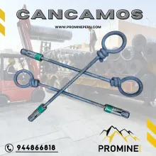 Cáncamos Mineros Fijación segura en socavones