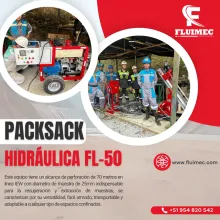 PACKSACK HIDRÁULICA FL50 trabajos en superficie 