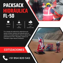 PACKSACK HIDRÁULICA FL50 trabajos en superficie 