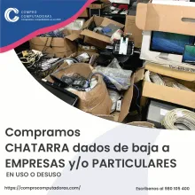 TIENES CHATARRA LO COMPRAMOS 