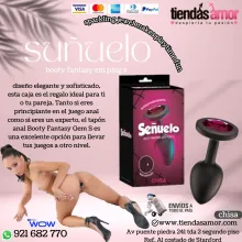 Senuelo Tapón anal de fantasía con gemas S Decora tu traser