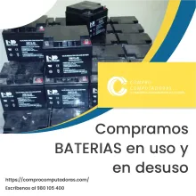 TIENES BATERIAS EN DESUSO LO COMPRAMOS 