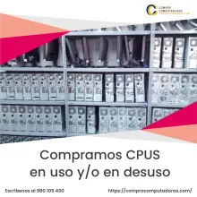 TIENES CPU LO COMPRAMOS 