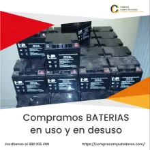 TIENES BATERIAS EN DESUSO LO COMPRAMOS 