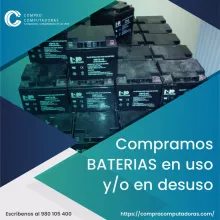 TIENES BATERIAS EN DESUSO LO COMPRAMOS 