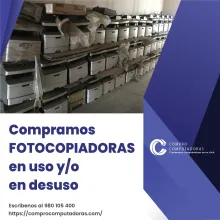 TIENES FOTOCOPIADORAS LO COMPRAMOS 