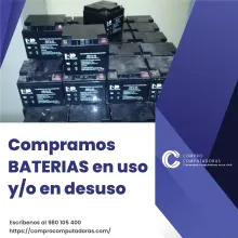 TIENES BATERIAS EN DESUSO LO COMPRAMOS 