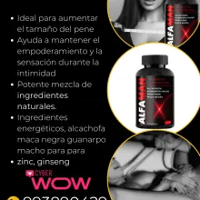 AlfaMan ORIGINAL Energía Masculina alarga y engruesa TIENDA