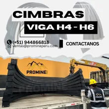 Cimbras Viga H Estructura metálica sostenimiento