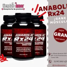 ANABOLIC RX 24 AUMENTA LA POTENCIA TIENDAS AMOR SEXSHOP