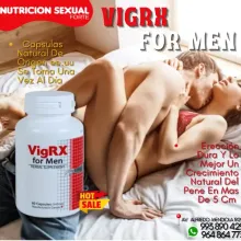 VIGRX FORMEN PASTILLAS PARA EL DESARROLLO DEL PENE 