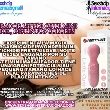 VIBRADOR LITTLE CUTE MINI STICK DISTINTOS COLORES