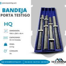 BANDEJA PORTA TESTIGO - HQ 