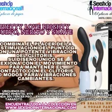 Pretty Love Brighty curvo nerito y suave combina el placer 