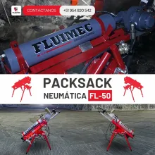 PACKSACK NEUMÁTICA FL50 TRABAJOS EN SOCAVON 