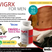 VigRX Ayuda a mejorar el tamaño del pene Ingredientes natura