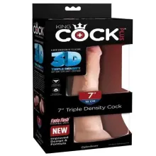  A-CONSOLADOR KING COCK PLUS 7 TRIPLE DENSIDAD