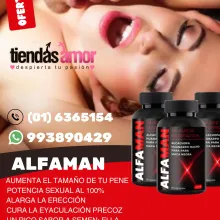 ALFAMAN AUMENTA EL TAMAÑO DEL PENE TIENDAS AMOR 
