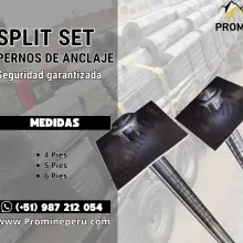Split Set - Solución de Sostenimiento en Excavaciones Rocosa