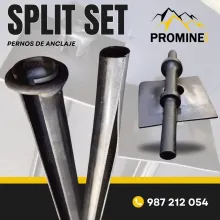 Split Set Solución Inteligente para Sostenimiento de Rocas